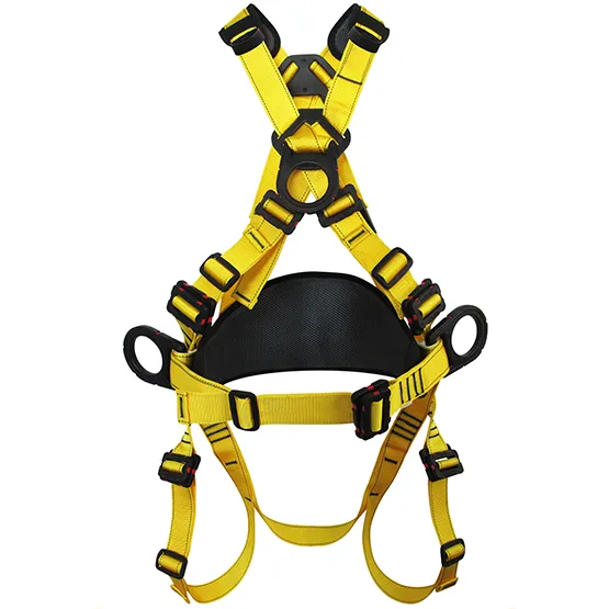 ARNÉS CON APOYO LUMBAR, 4 ANILLAS, 7 HEBILLAS REFORZADO I4A7HRD HAUK - Imagen 1