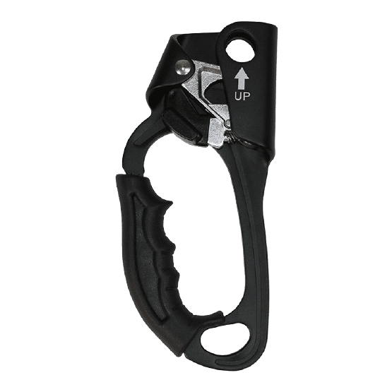ASCENDEDOR Y BLOQUEADOR DE PUÑO IZQUIERDO ALUMINIO NEGRO CE-EN 567-EN 12841/B LIFT HAND LEFT BLACK - 4152223 ARMBURY - Imagen 1